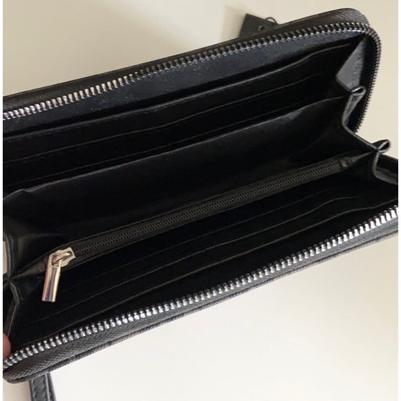 London Fog Adalia Signature Zip Around Wallet - Picture 9 of 16